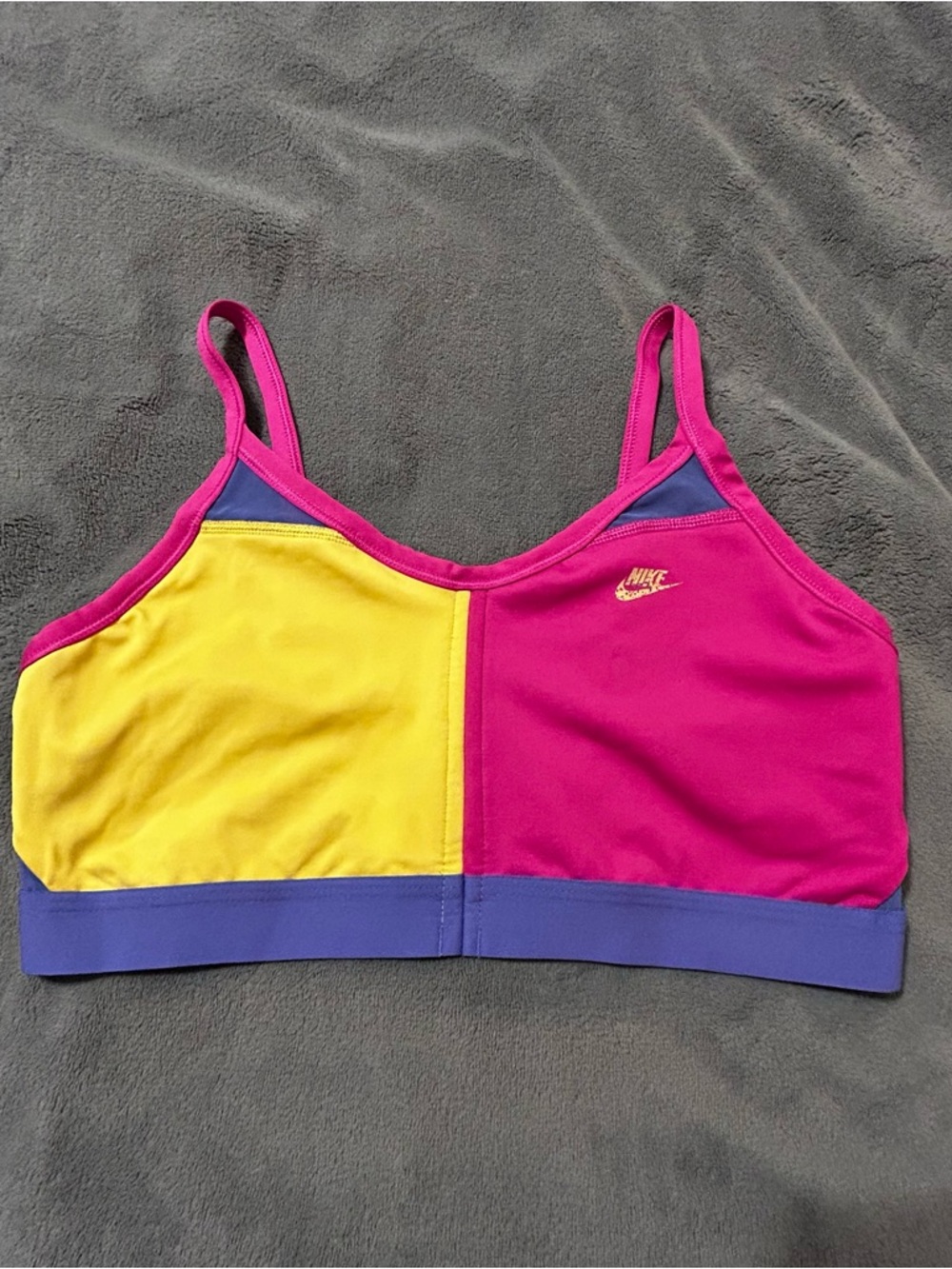 Nike strappy sports bra